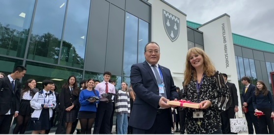 Chinese Students Visit Ponteland High School