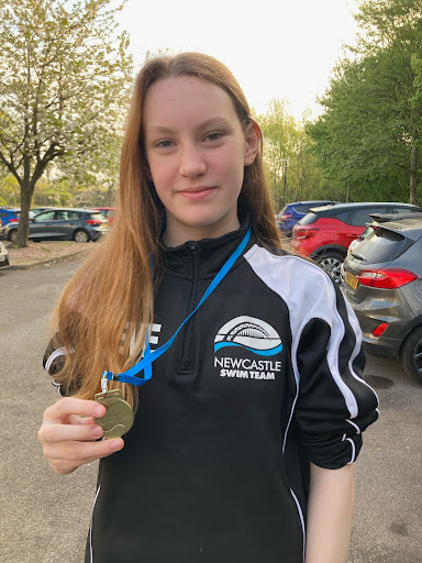 Eve wins gold in Swim England North East Regional Championships!