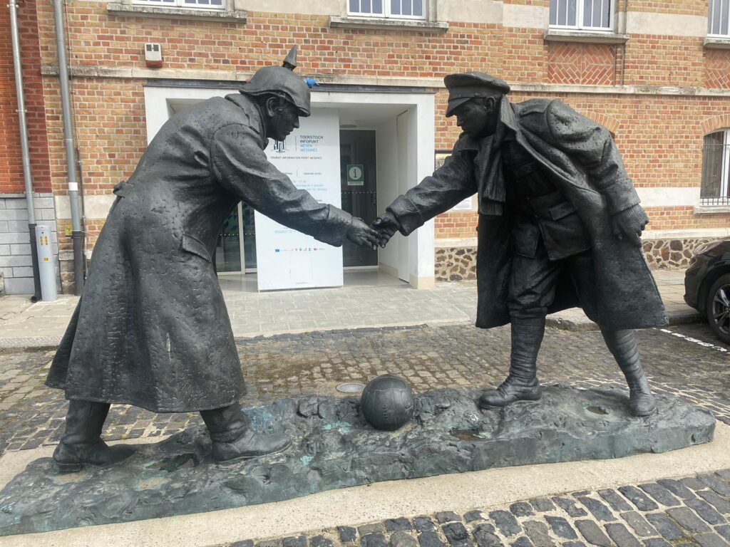 Battlefield Tour/Christmas Truce Tournament in Ypres, Belgium