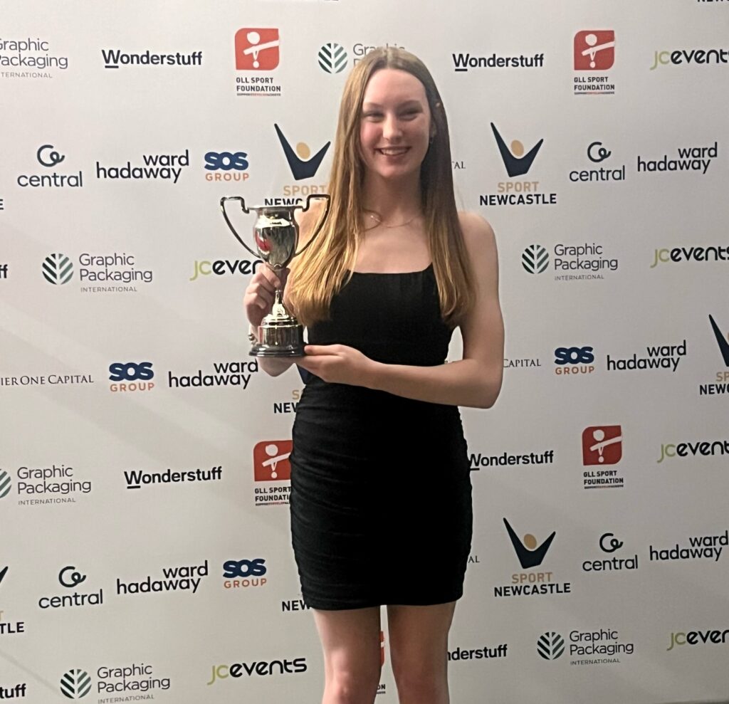 Eve wins Sport Newcastle Rising Star Award