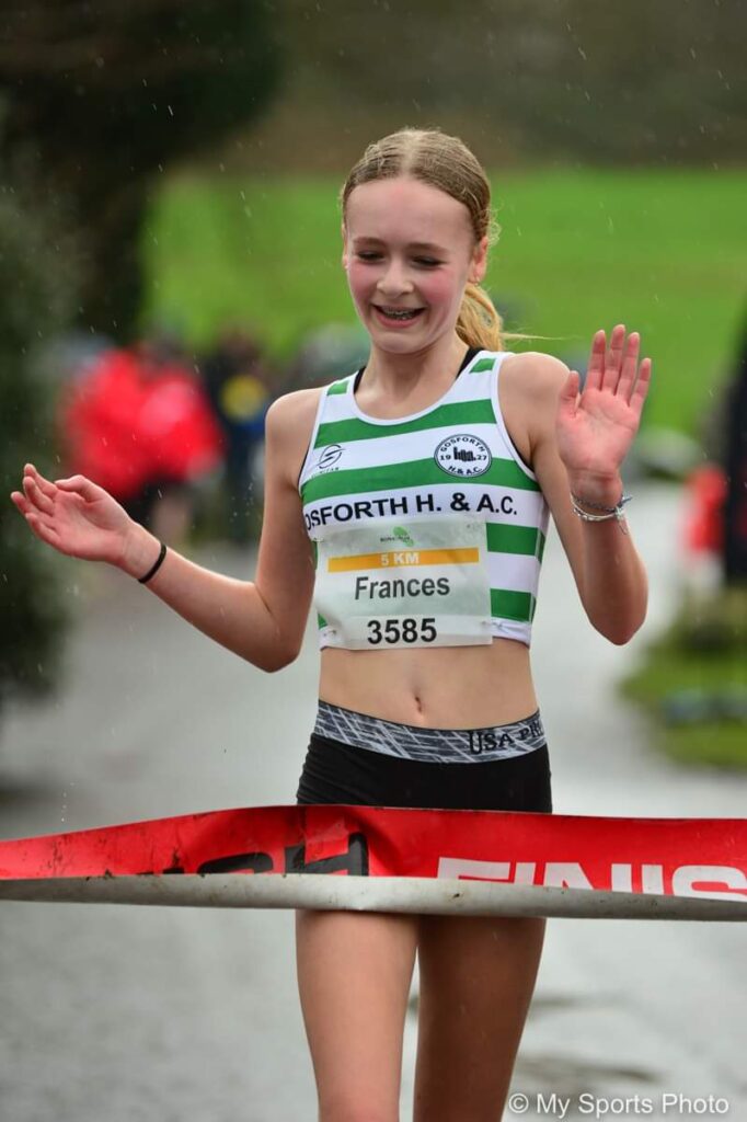 Success for Frances E in the Born2Run Castlewellan 5k (Northern Ireland)