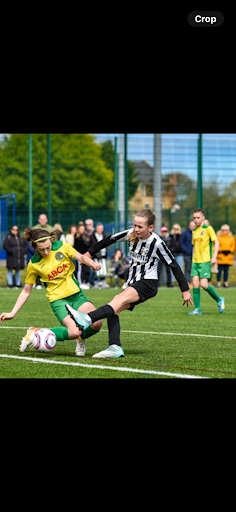 Ruby, Year 8, is selected for the Northumberland U14 girls football team